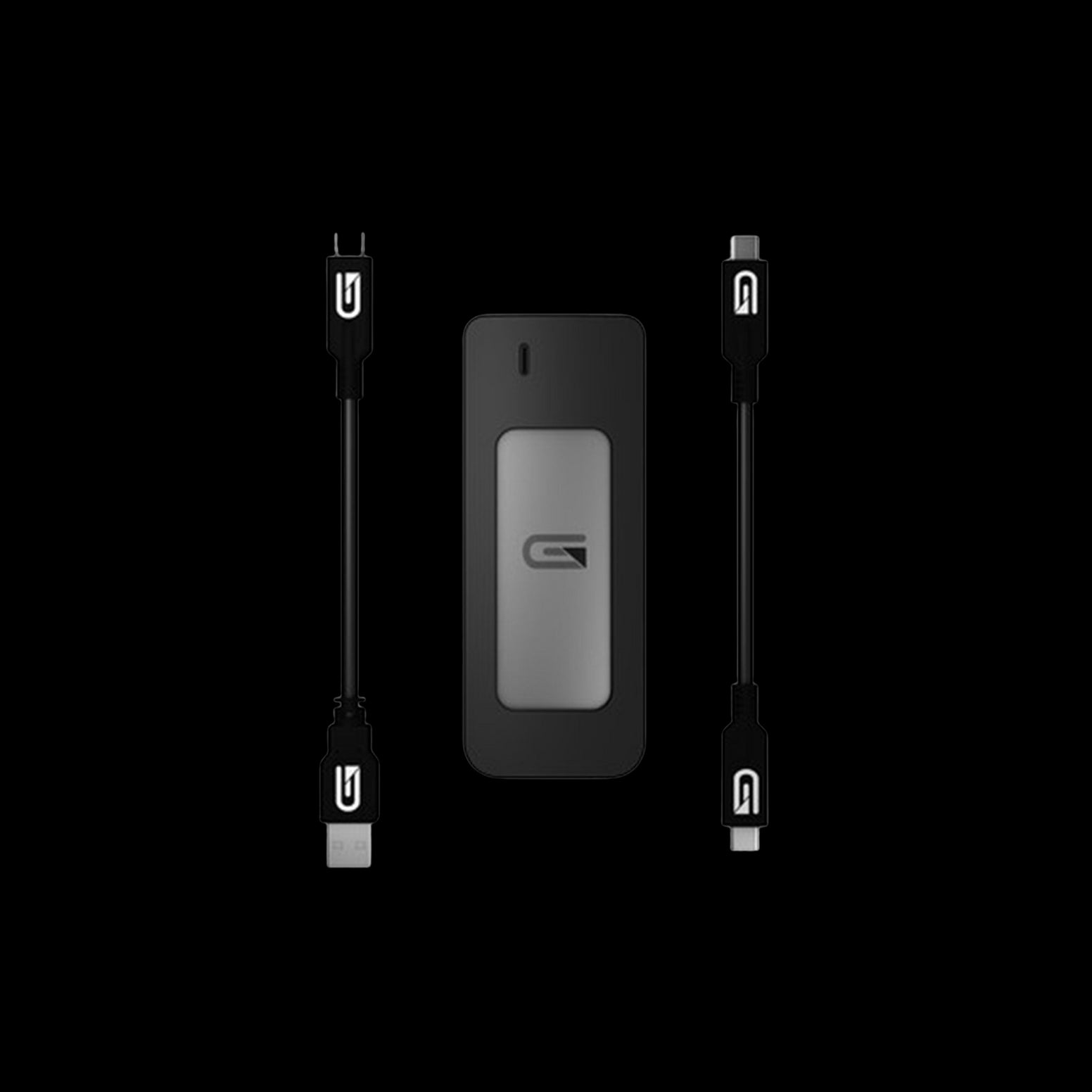 Glyph 500GB Atom USB-C (3.1 Gen2) Portable External SSD - Black - Discontinued