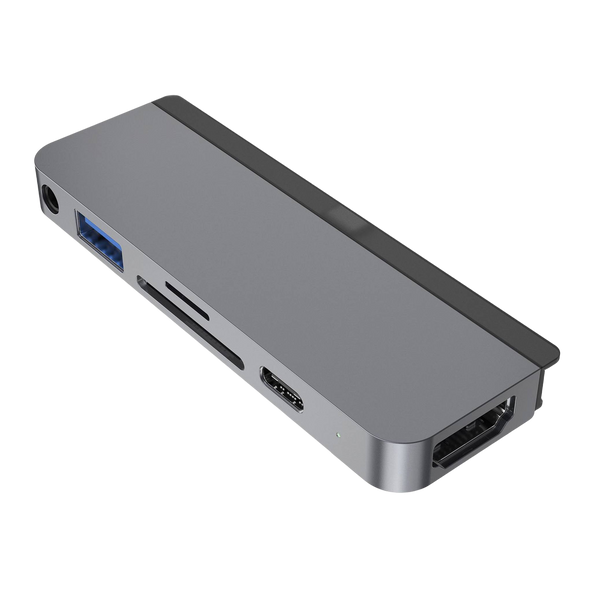 HyperDrive 6-in-1 USB-C Hub for iPad Pro/Air - Space Grey - Discontinued