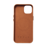 Mujjo Full Leather Case with MagSafe for iPhone 15 / 14 / 13 - Tan