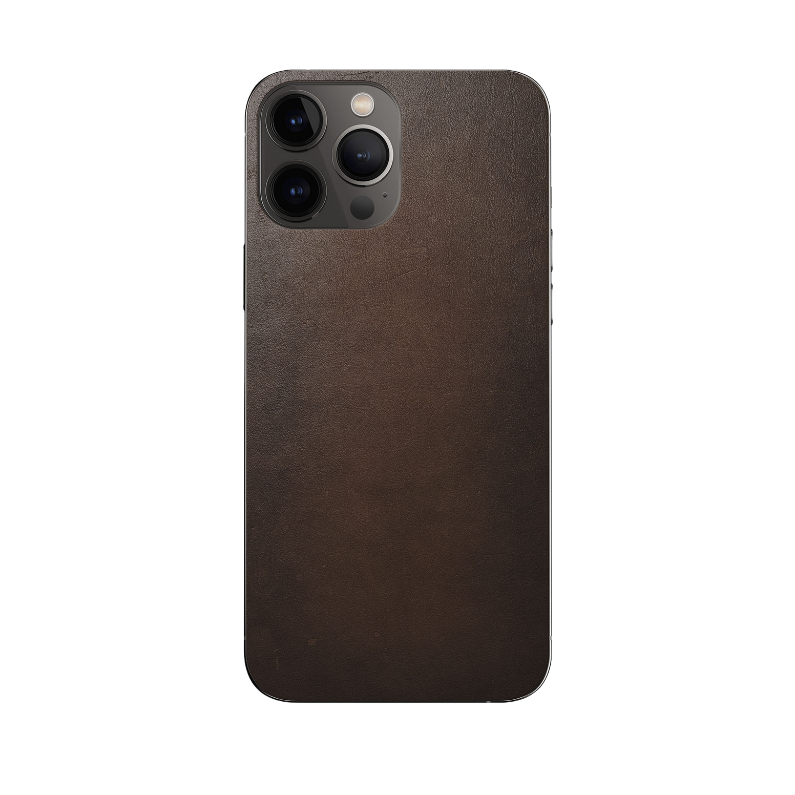 Nomad Skin with Horween Leather for iPhone 13 Pro Max - Rustic Brown - Discontinued