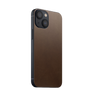 Nomad Skin with Horween Leather for iPhone 13 mini - Rustic Brown - Discontinued