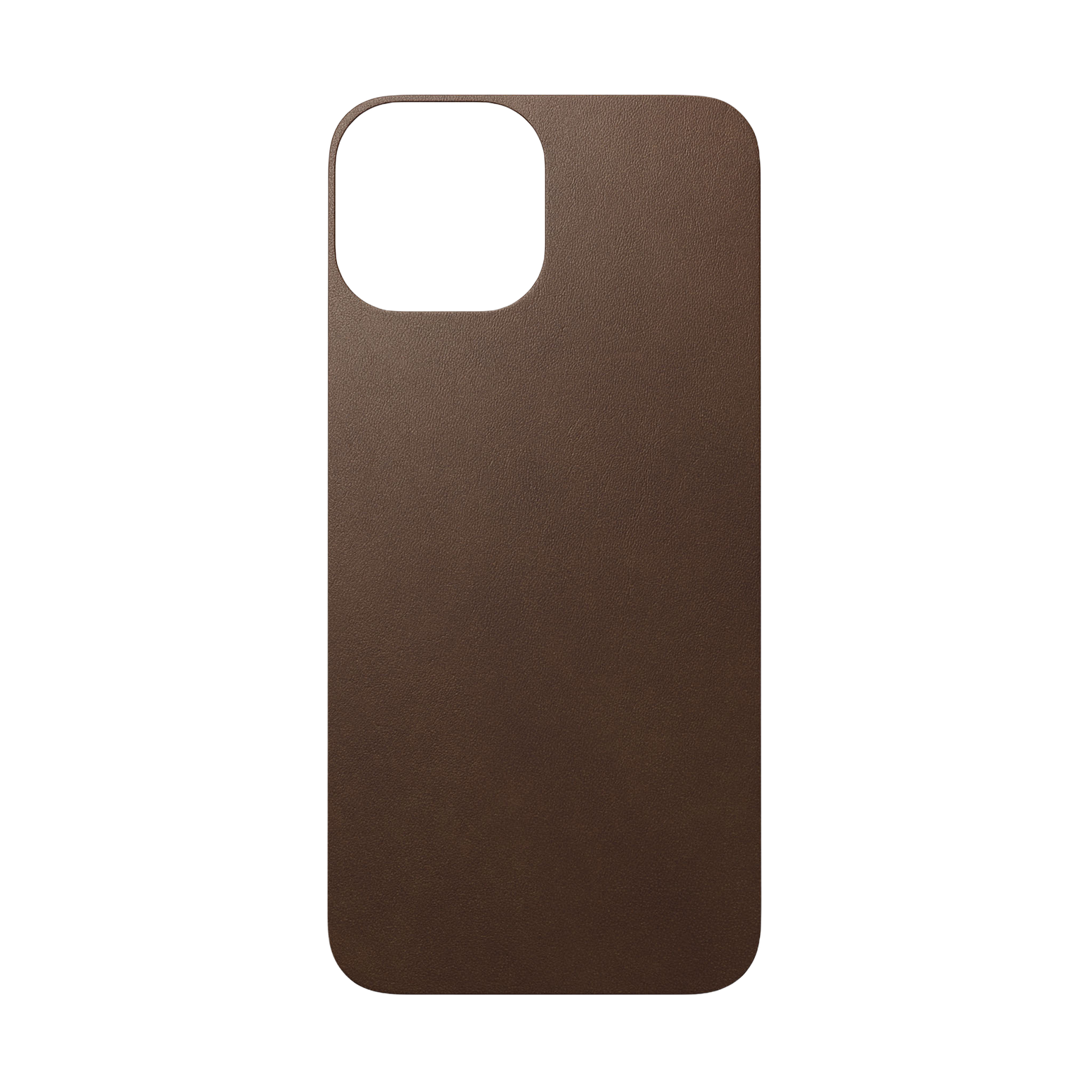 Nomad Skin with Horween Leather for iPhone 13 mini - Rustic Brown - Discontinued