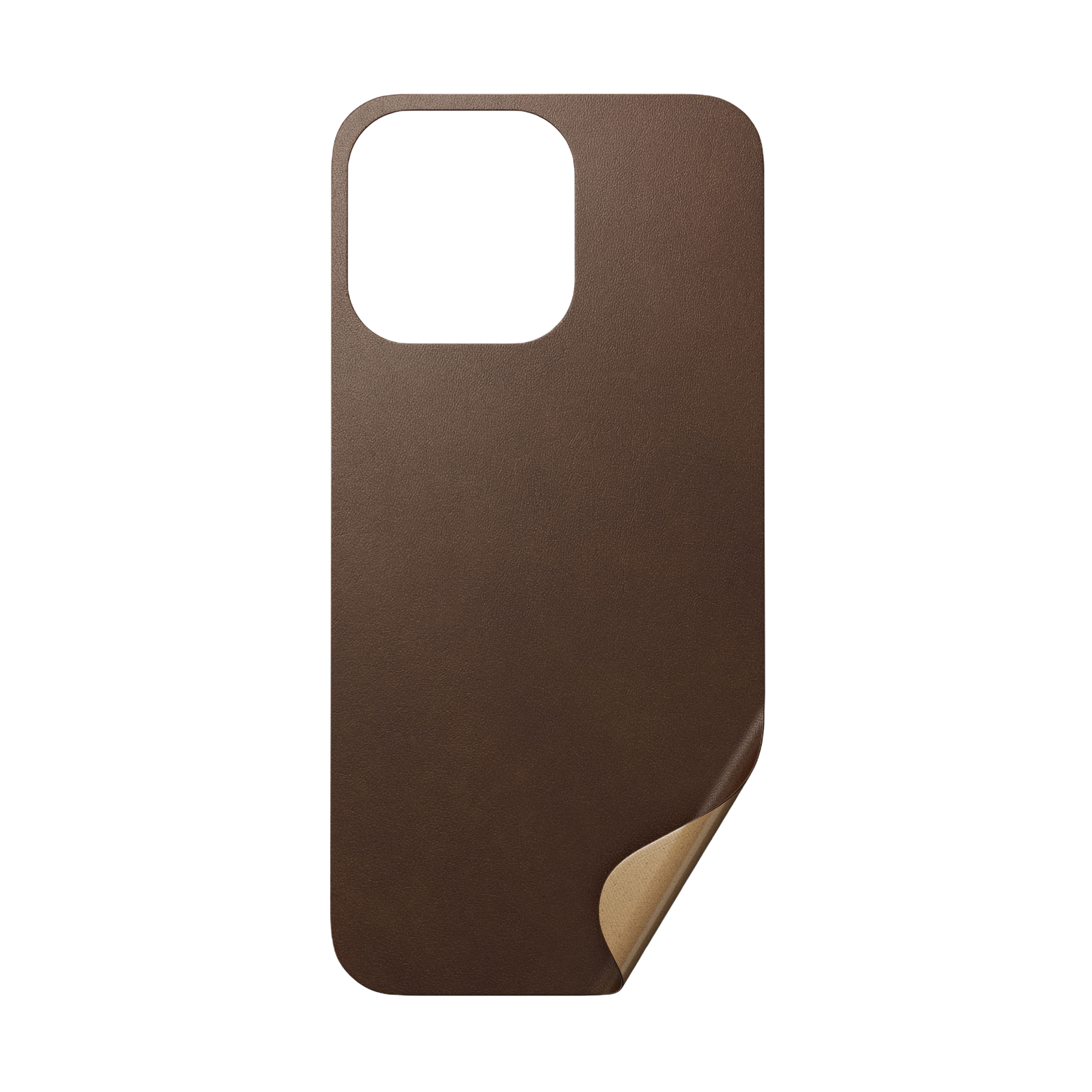 Nomad Skin with Horween Leather for iPhone 13 Pro - Rustic Brown - Discontinued