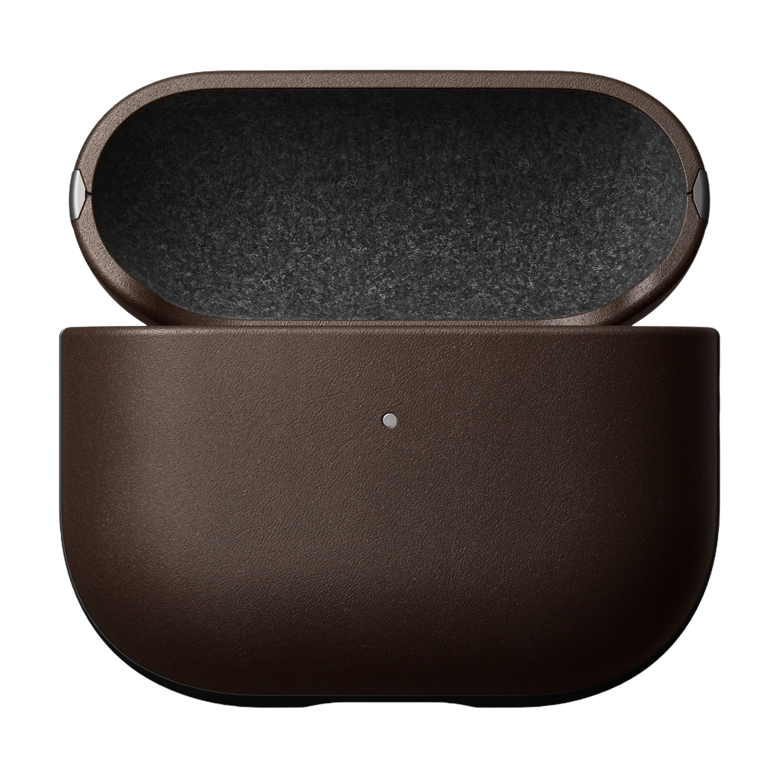 Nomad Modern Leather Case for AirPods (3rd Generation) - Rustic Brown Horween Leather