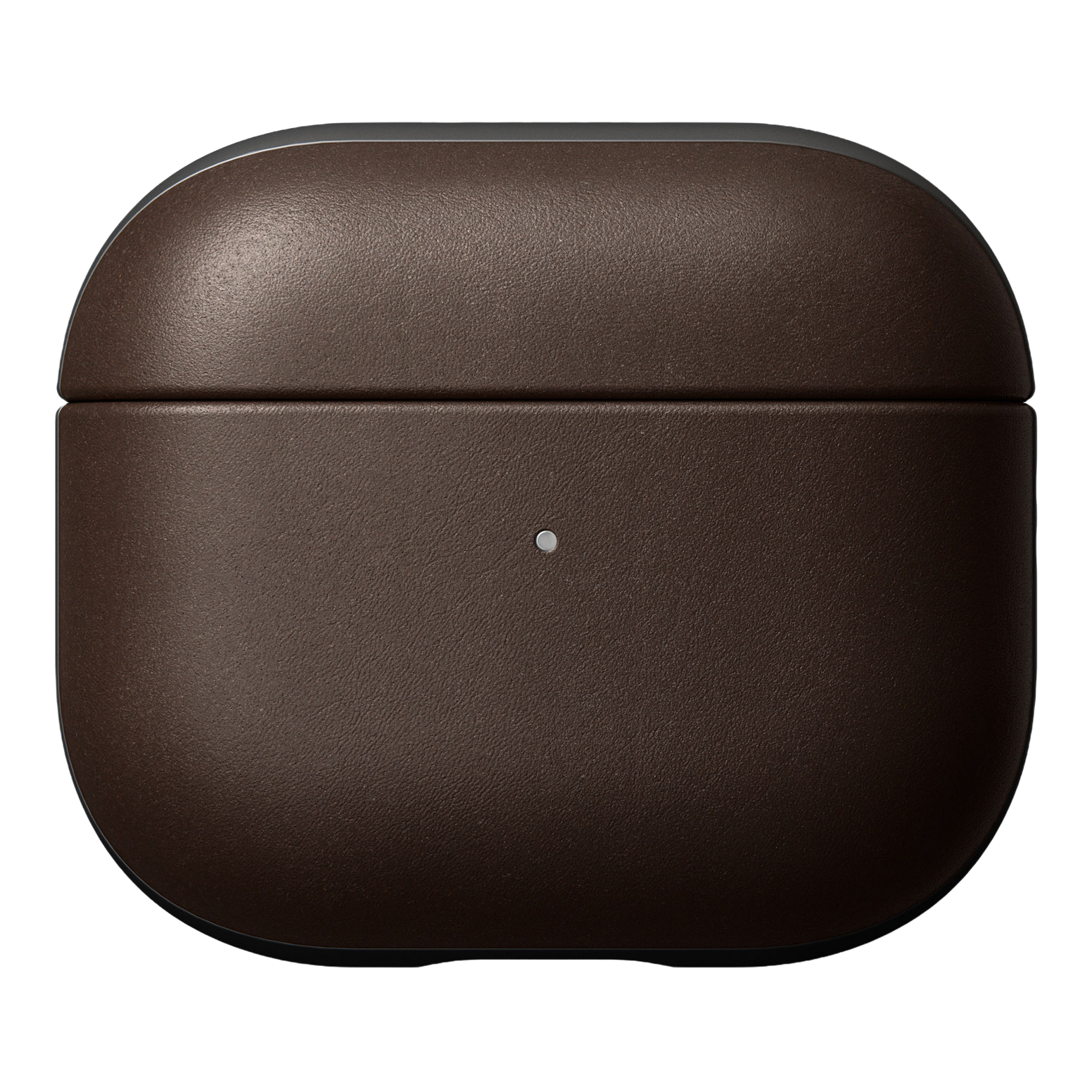 Nomad Modern Leather Case for AirPods (3rd Generation) - Rustic Brown Horween Leather - Open Box