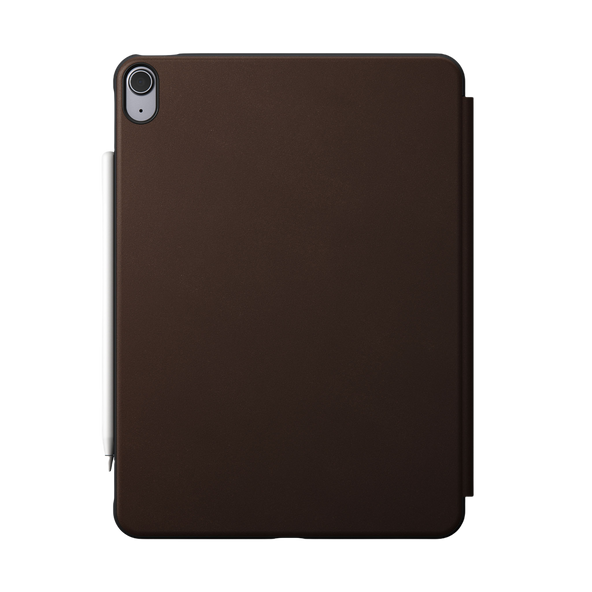 Nomad Modern Leather Folio for iPad Air (4th Gen) - Rustic Brown - Discontinued