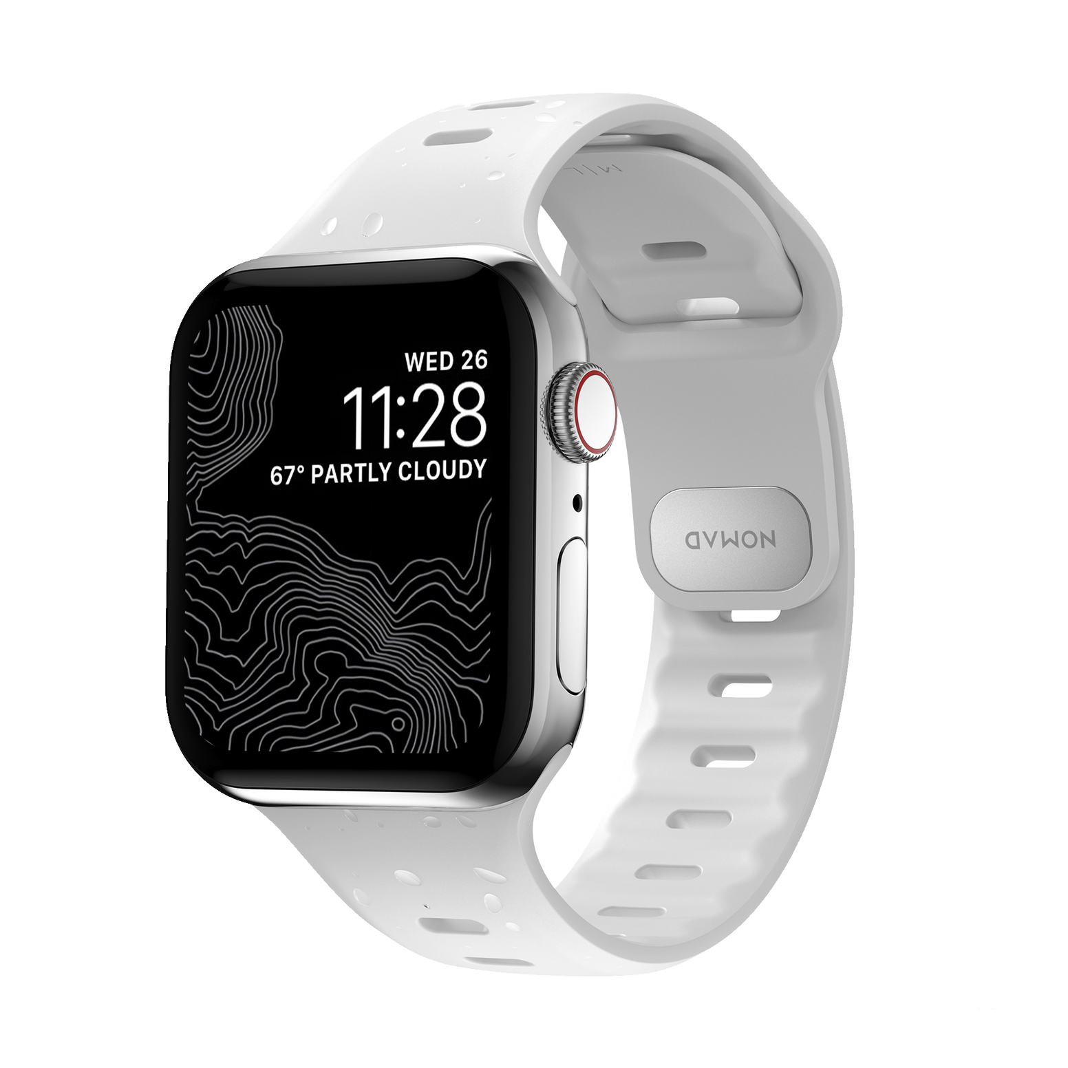 Nomad Sport Slim Band - 45/49mm - White