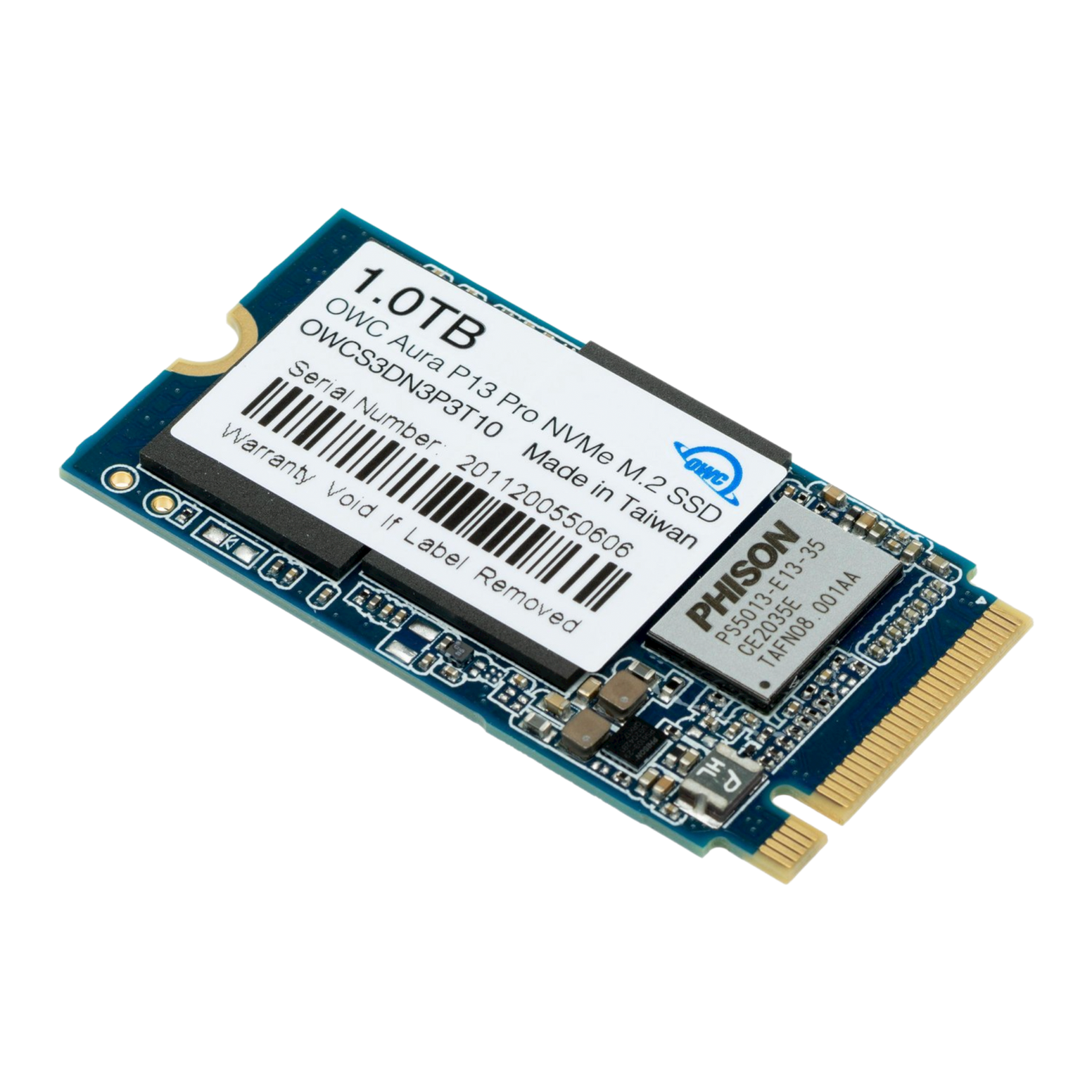 OWC 1TB Aura Pro III PCIe 3.0 NVMe M.2 2242 SSD