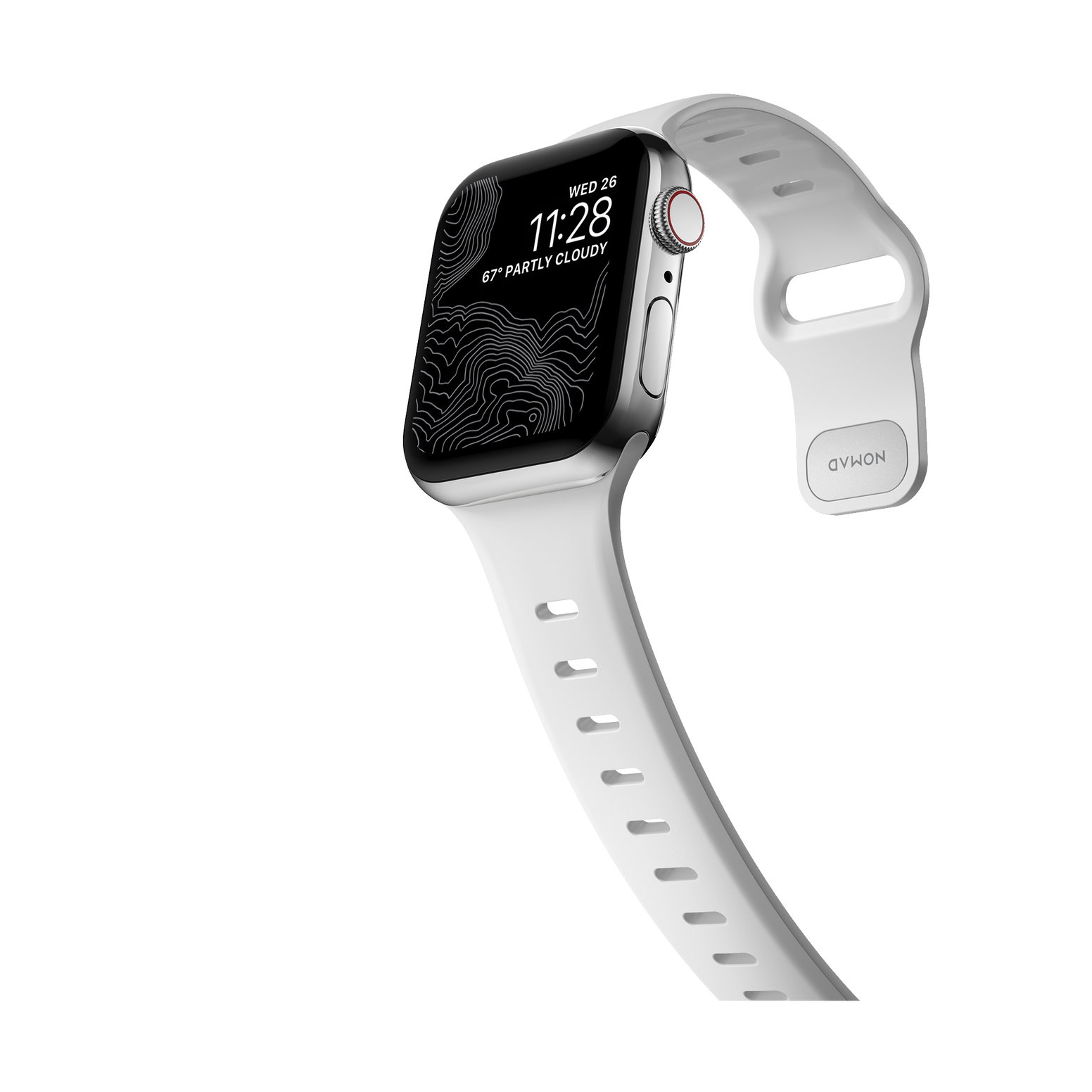 Nomad Sport Slim Band - 45/49mm - White