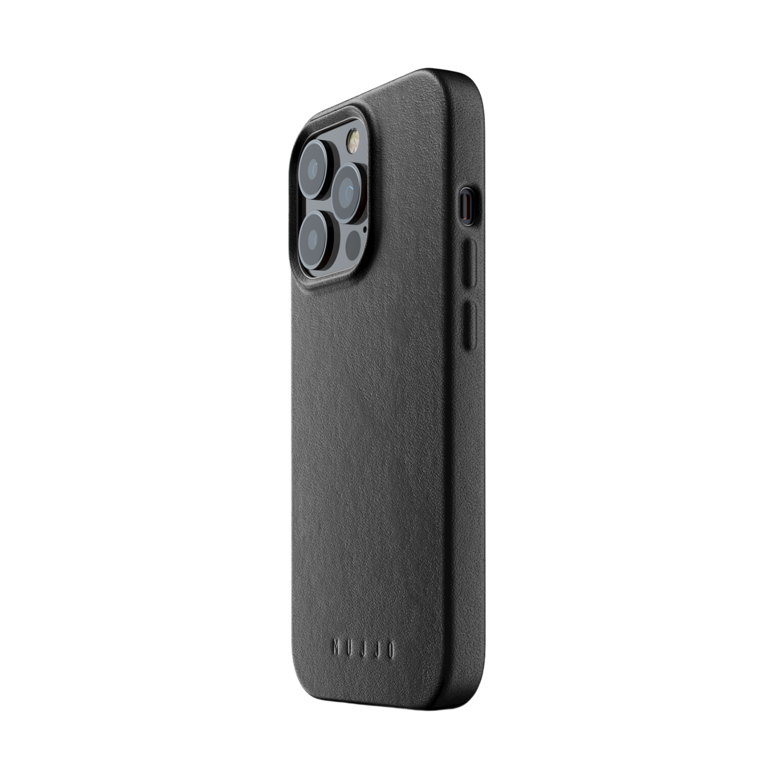 Mujjo Full Leather Case for iPhone 13 Pro - Black - Discontinued