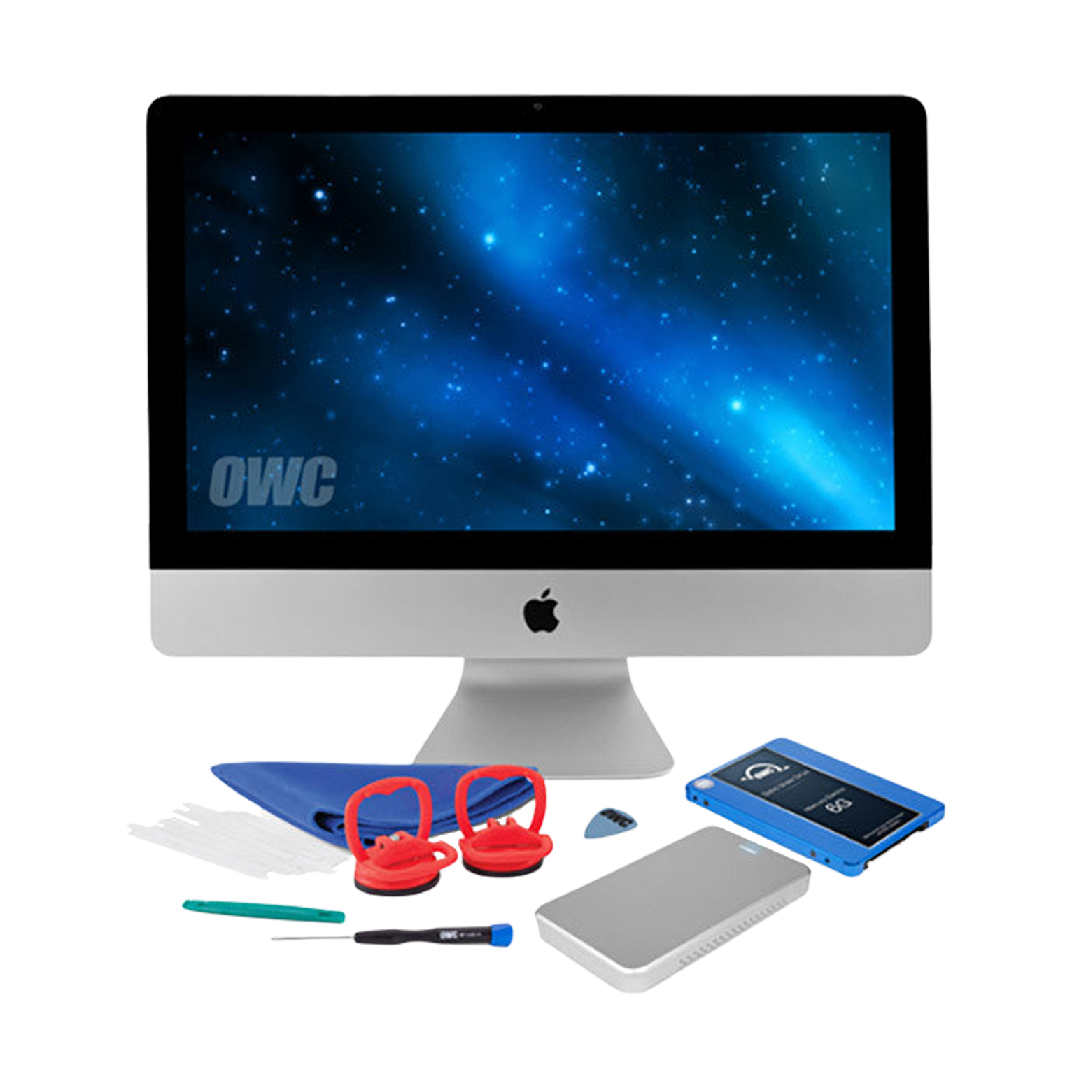 OWC 1TB 6G SSD and HDD DIY Bundle Kit (for 21.5" iMac 2012 and Later) - Discontinued