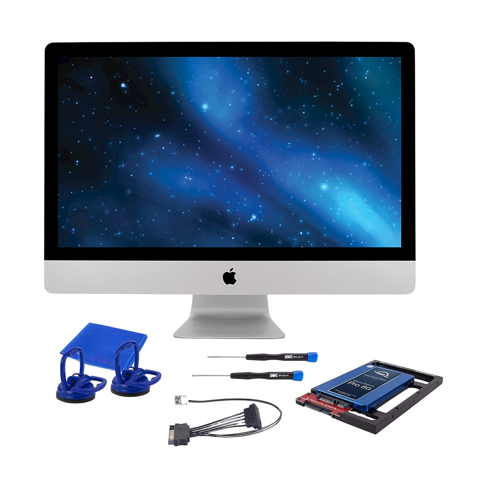 OWC 2TB 6G SSD and HDD DIY Bundle Kit (for all 2011 iMacs)