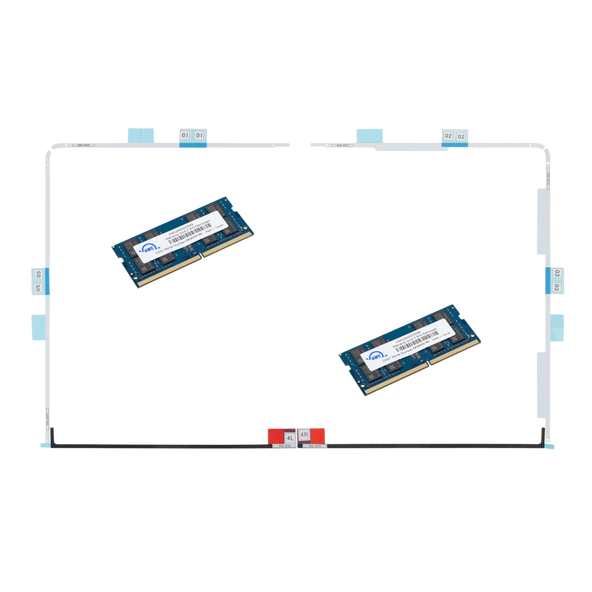 32GB OWC Matched Memory Upgrade Kit (2 x 16GB) 2400MHz PC4-19200 DDR4 SO-DIMM with Adhesive Strips