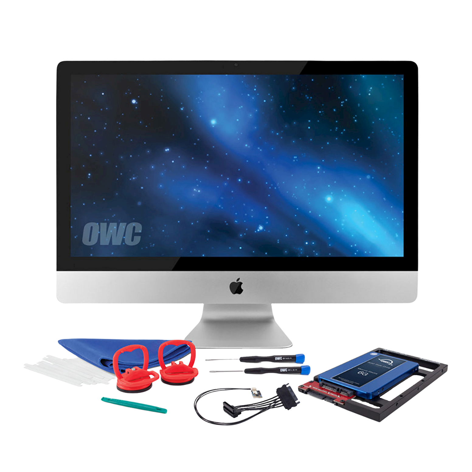 OWC 1TB HDD Bay DIY Bundle - 1TB OWC Mercury Extreme Pro 6G SSD  and HDD Kit (for 2011 iMac)