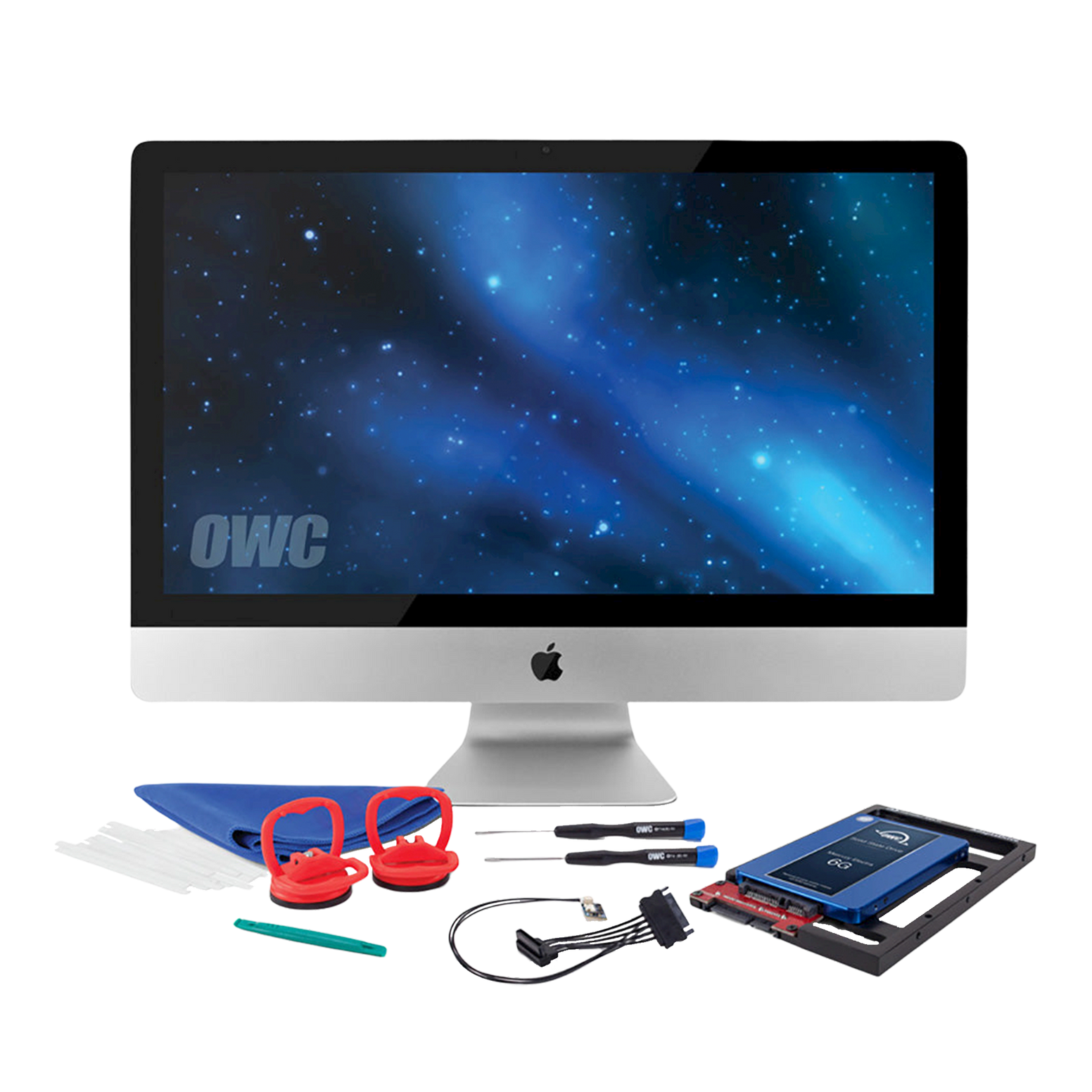 OWC 480GB HDD Bay DIY Bundle - 480GB OWC Mercury Extreme Pro 6G SSD  and HDD Kit (for 2011 iMac)