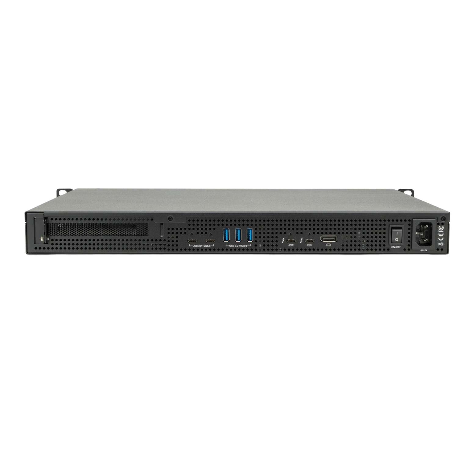 OWC 34TB (4 x 4TB NVMe + 3 x 6TB HDD) Flex 1U4 4-Bay Rackmount Thunderbolt Storage, Docking & PCIe Expansion Solution
