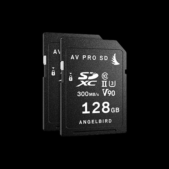 Angelbird Match Pack for Panasonic EVA1 - 2 x 128GB AV PRO V90 Memory Cards - Discontinued