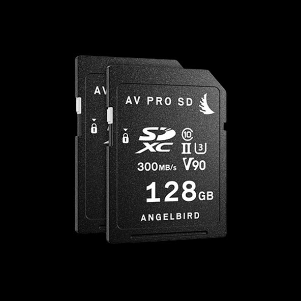 Angelbird Match Pack for Panasonic GH5/GH5S - 2 x 128GB AV PRO V90 Memory Cards - Discontinued