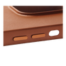 Mujjo Full Leather Case with MagSafe for iPhone 15 / 14 Plus - Tan