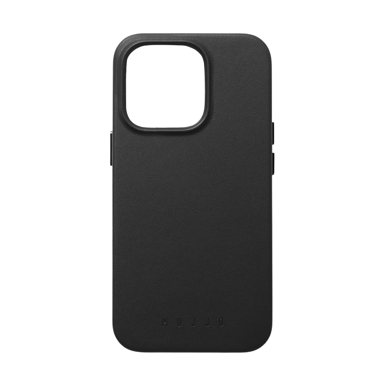 Mujjo Full Leather Case with MagSafe for iPhone 14 Pro - Black - Discontinued