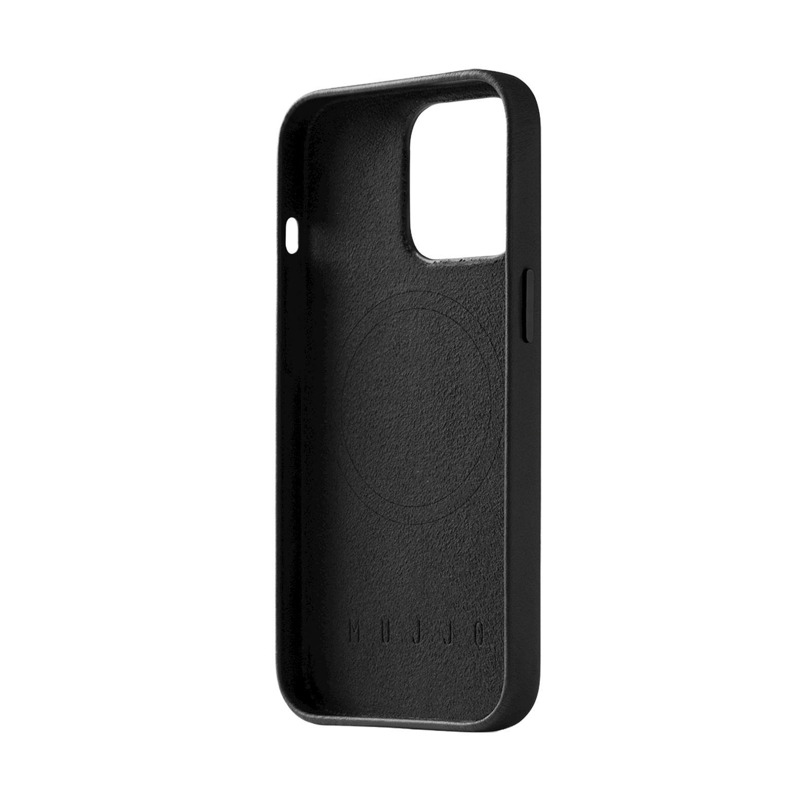 Mujjo Full Leather Case with MagSafe for iPhone 14 Pro - Black - Discontinued