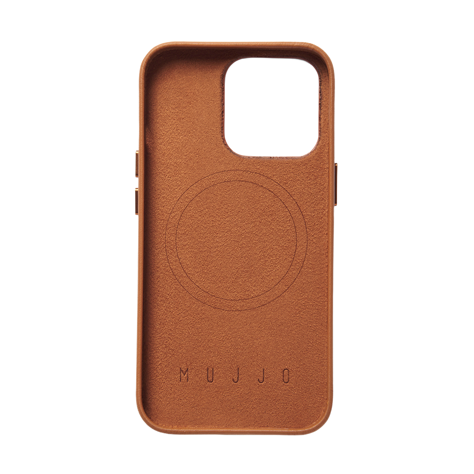 Mujjo Full Leather Case with MagSafe for iPhone 14 Pro - Tan - Discontinued