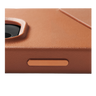 Mujjo Full Leather Wallet Case for iPhone 14 Pro - Tan