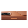 Mujjo Full Leather Wallet Case for iPhone 14 Pro - Tan