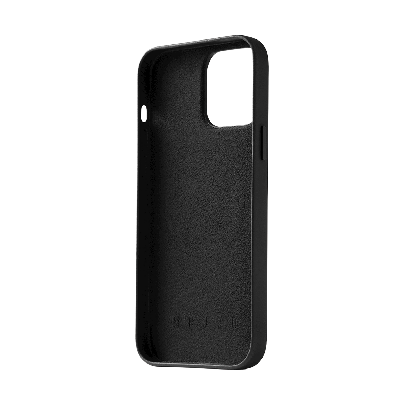 Mujjo Full Leather Case with MagSafe for iPhone 14 Pro Max - Black