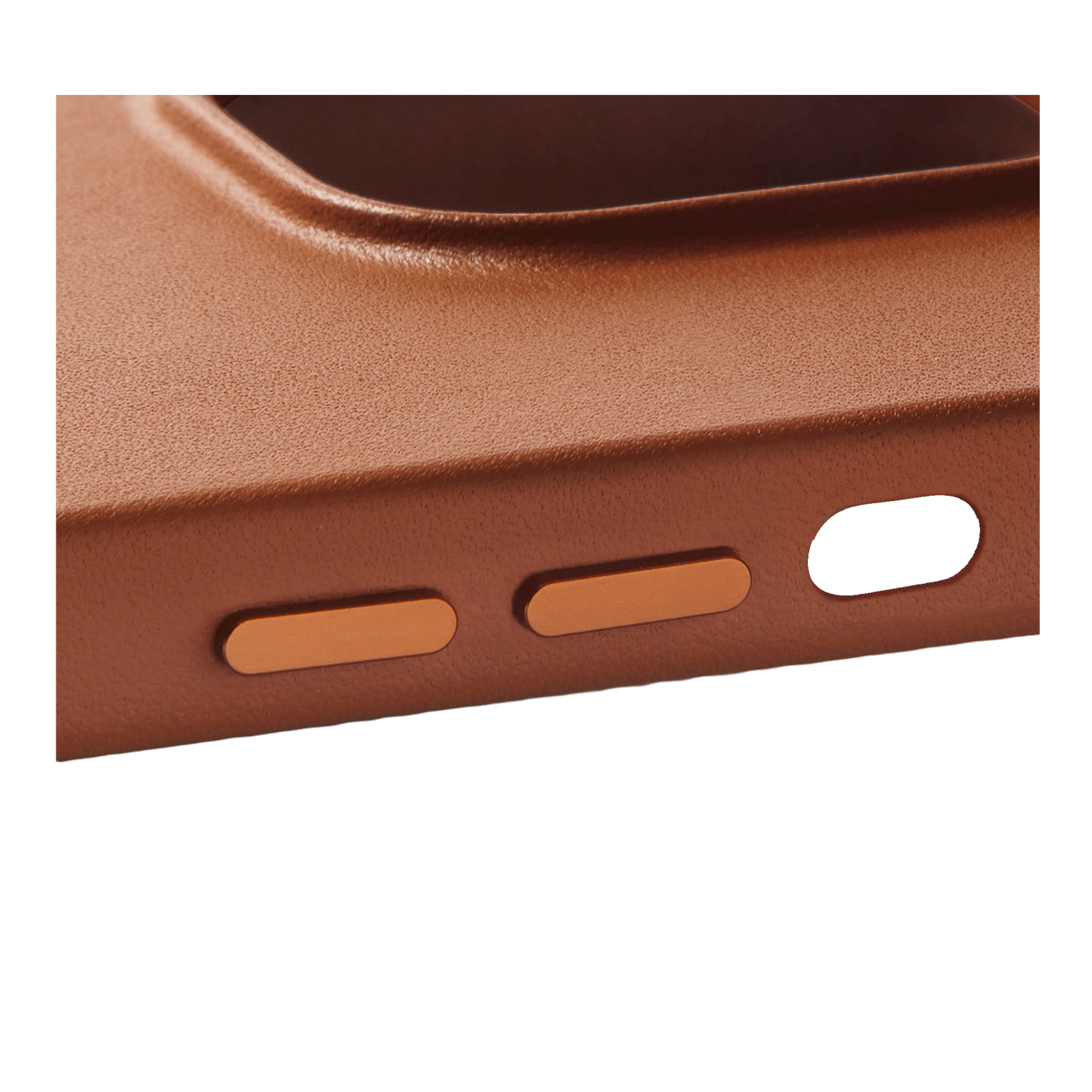 Mujjo Full Leather Case with MagSafe for iPhone 14 Pro Max - Tan