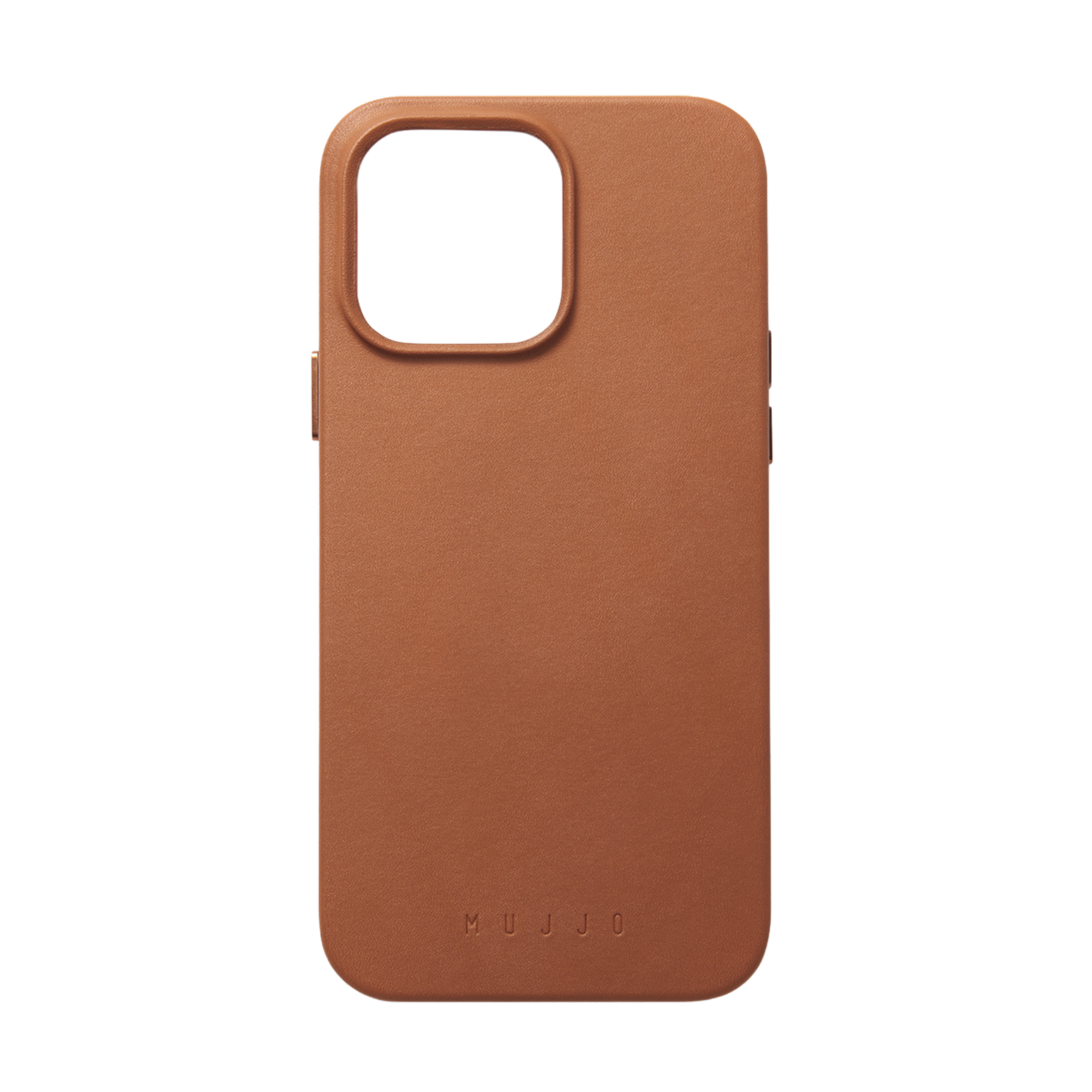 Mujjo Full Leather Case with MagSafe for iPhone 14 Pro Max - Tan