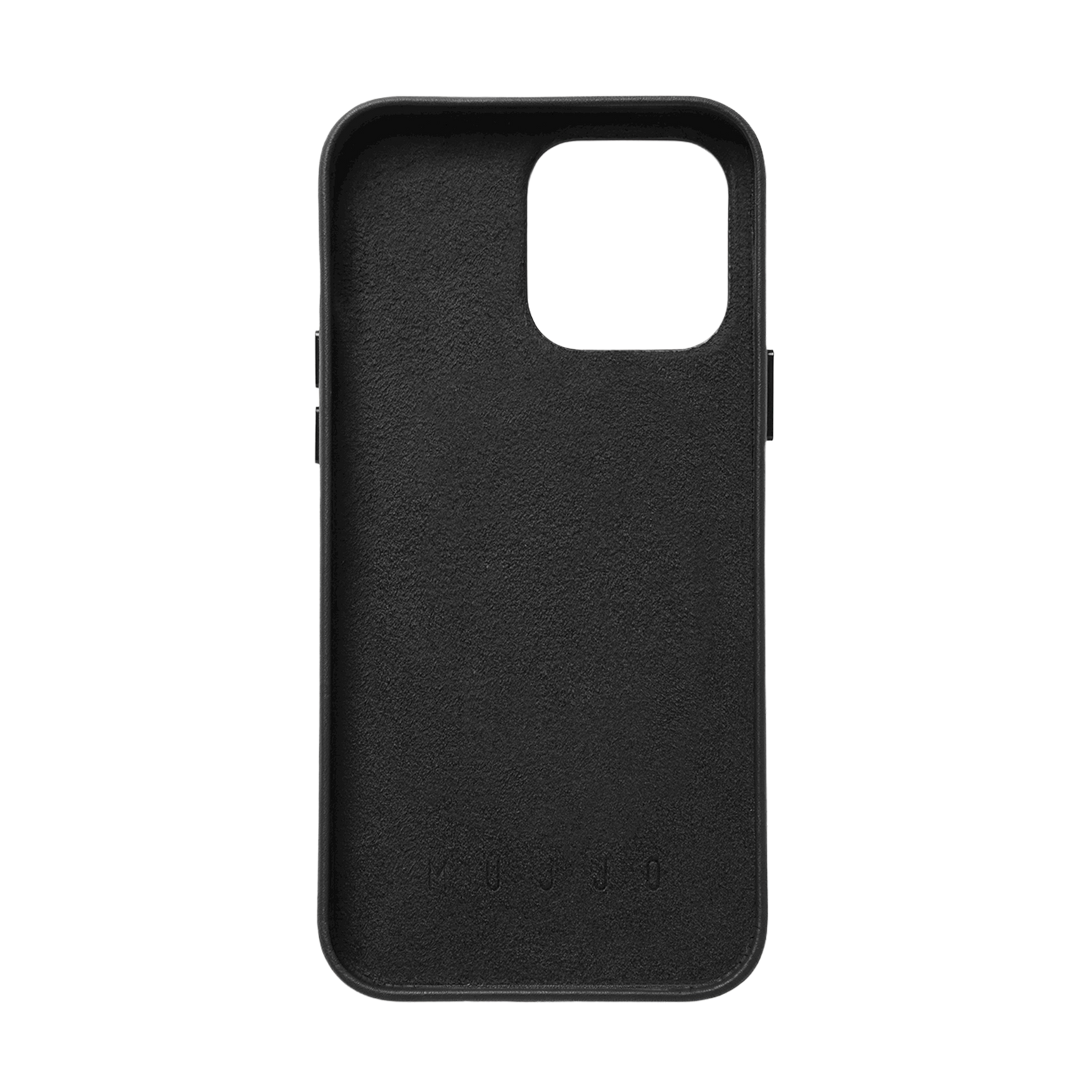 Mujjo Full Leather Wallet Case for iPhone 14 Pro Max - Black