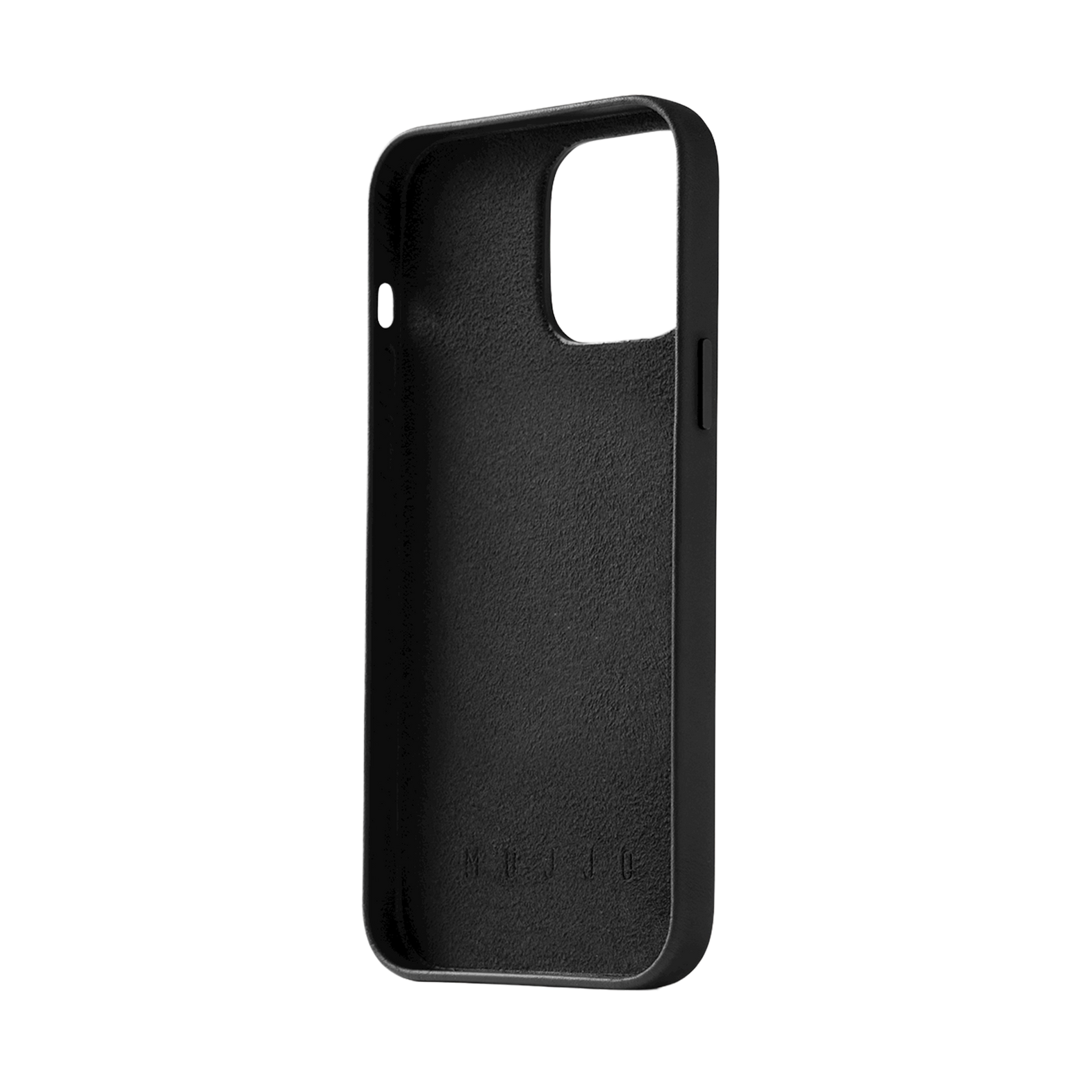 Mujjo Full Leather Wallet Case for iPhone 14 Pro Max - Black