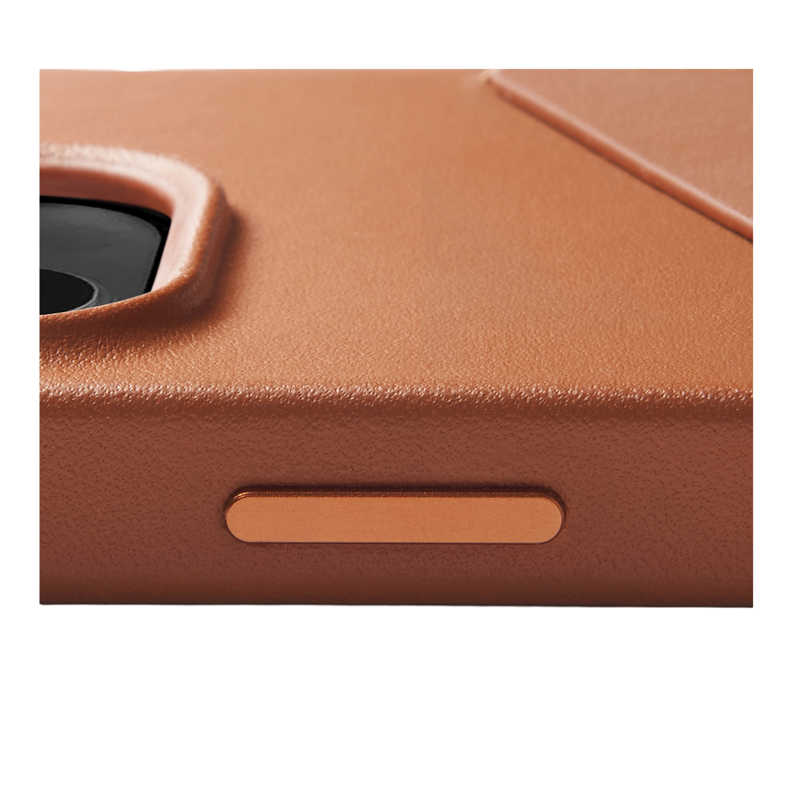 Mujjo Full Leather Wallet Case for iPhone 14 Pro Max - Tan