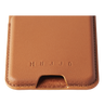 Mujjo Magnetic Full Leather Card Wallet - Tan