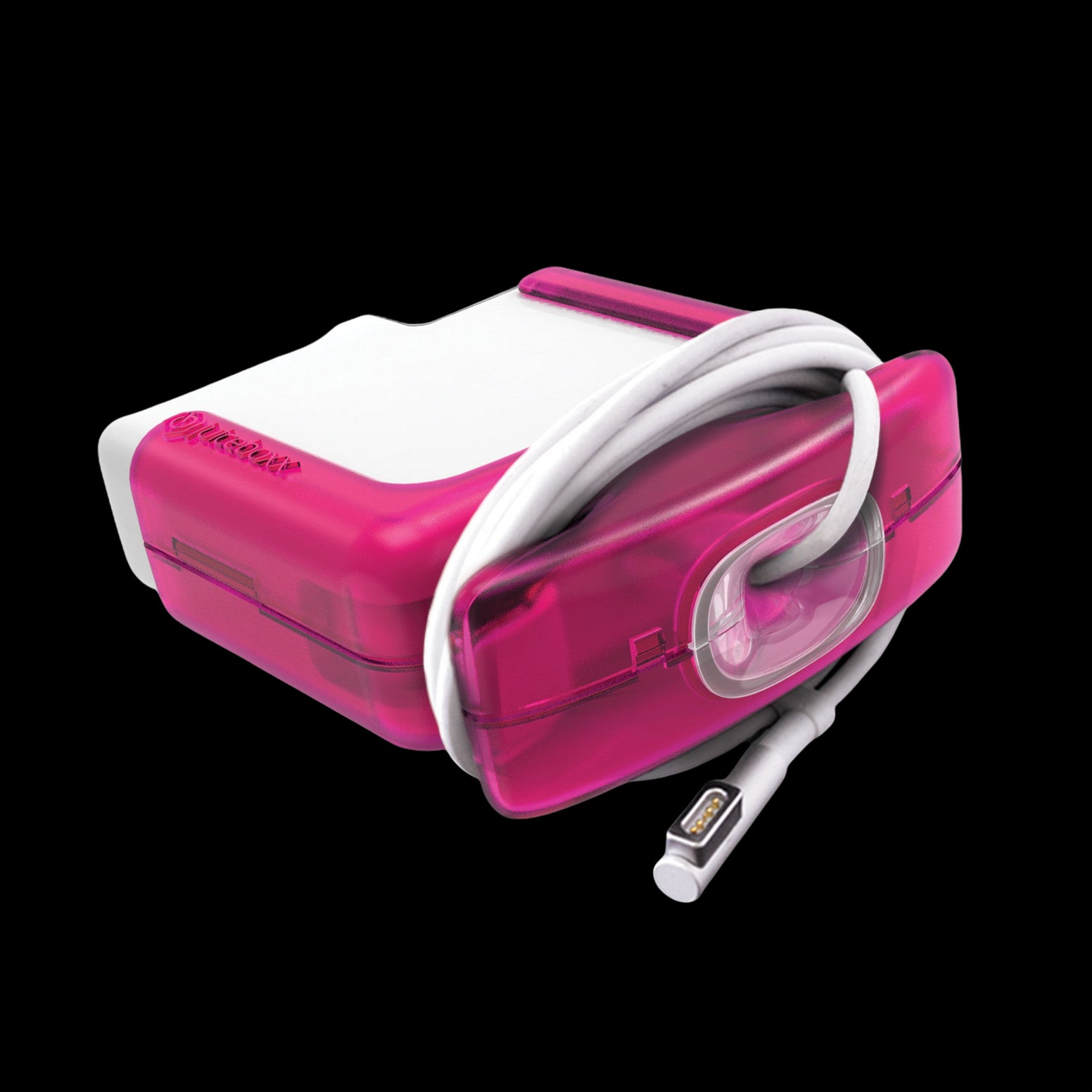 Juiceboxx Charger Case (for 45w Apple Power Adapter/Charger) - Magenta