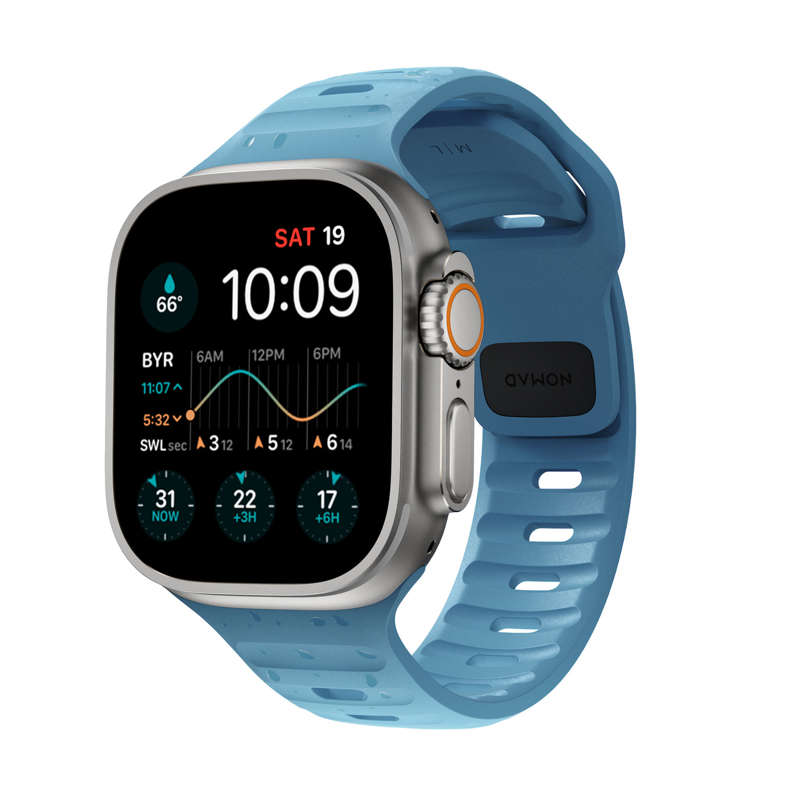 Nomad Sport Band - 45/49mm - Electric Blue