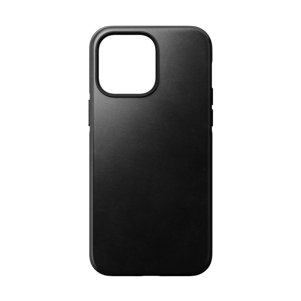 Nomad Modern Case with Horween Leather for iPhone 14 Pro Max - Black - Discontinued