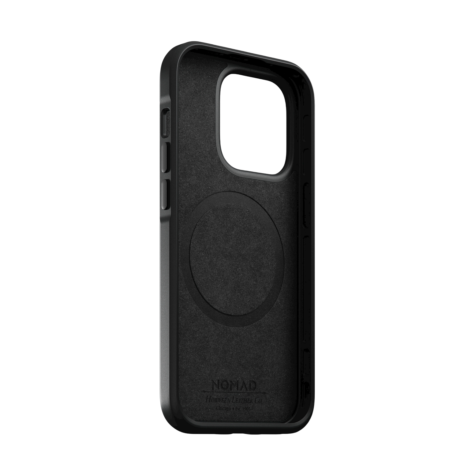 Nomad Modern Case with Horween Leather for iPhone 14 Pro - Black - Discontinued