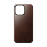 Nomad Modern Case with Horween Leather for iPhone 14 Pro Max - Rustic Brown - Discontinued
