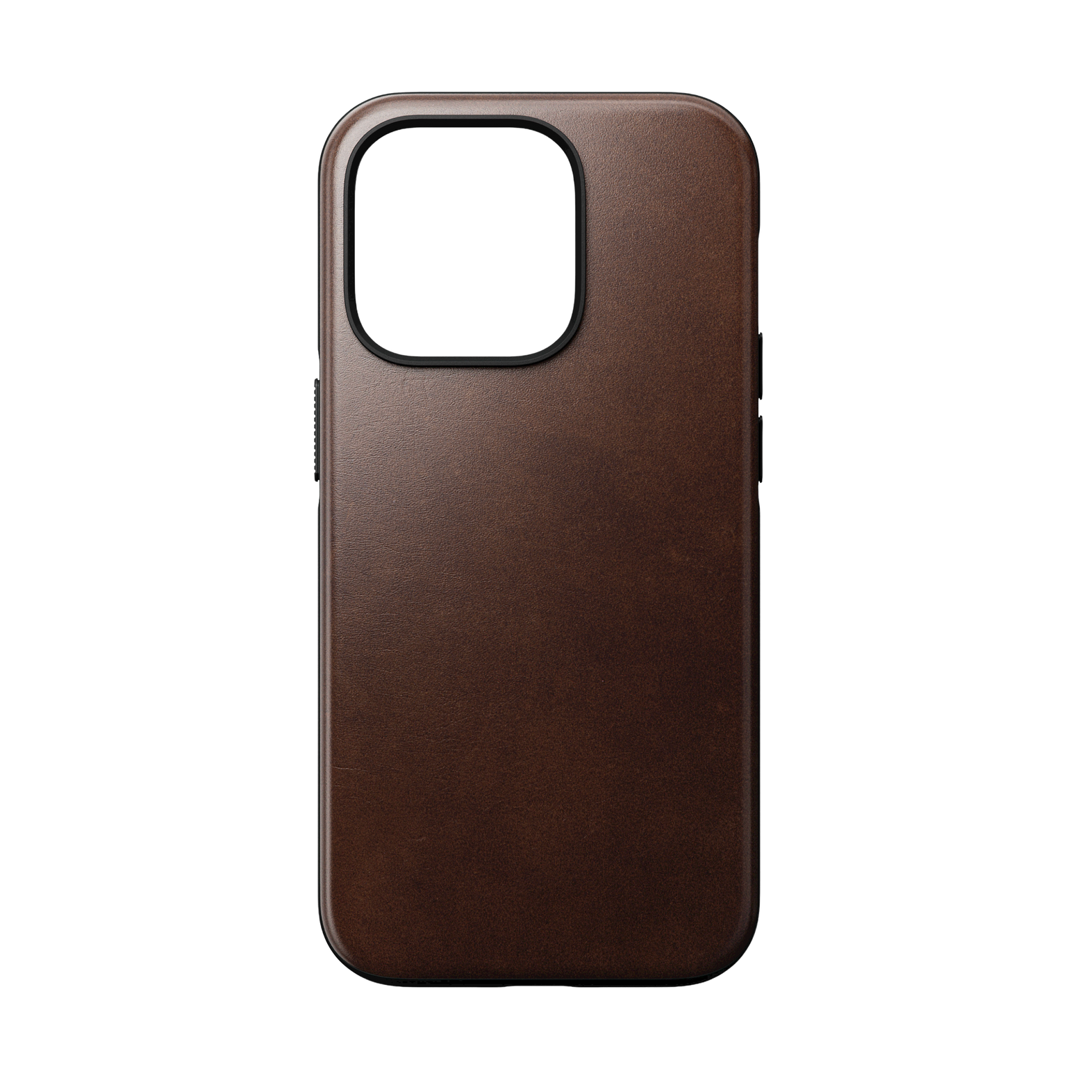 Nomad Modern Case with Horween Leather for iPhone 14 Pro - Rustic Brown - Discontinued