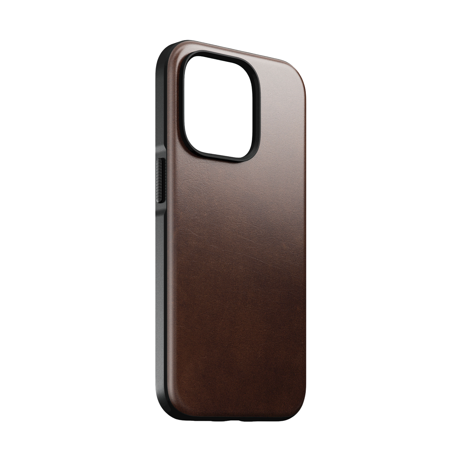Nomad Modern Case with Horween Leather for iPhone 14 Pro - Rustic Brown - Discontinued