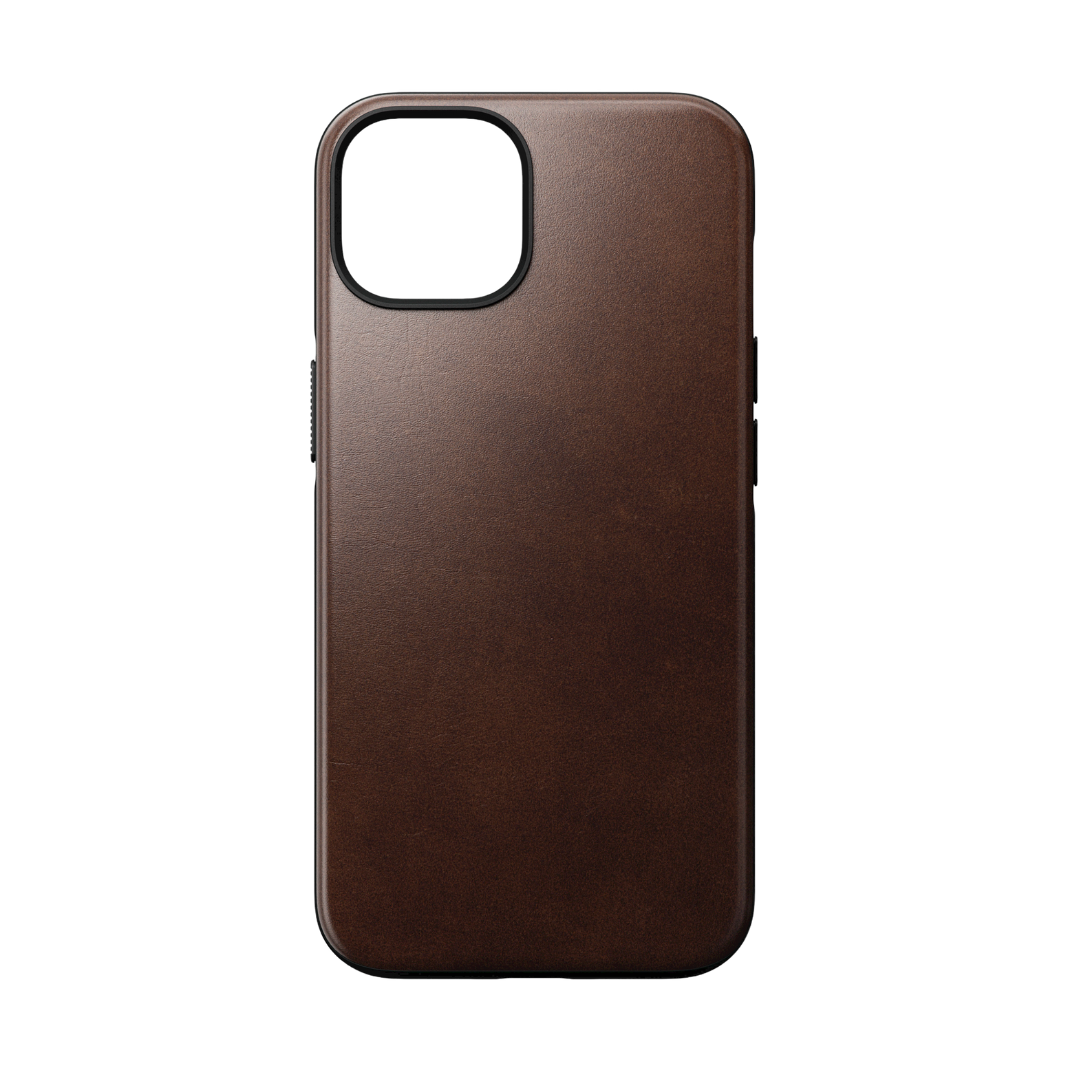 Nomad Modern Case with Horween Leather for iPhone 14 - Rustic Brown
