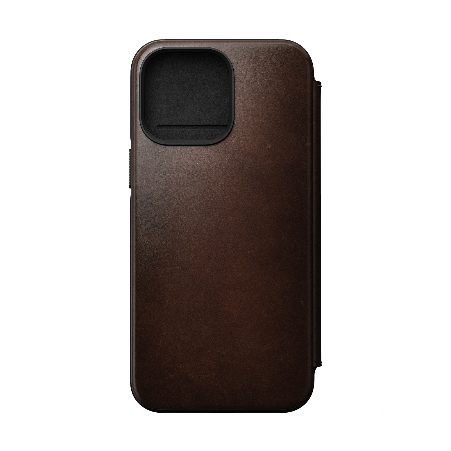 Nomad Modern Folio with Horween Leather for iPhone 14 Pro Max - Rustic Brown - Discontinued