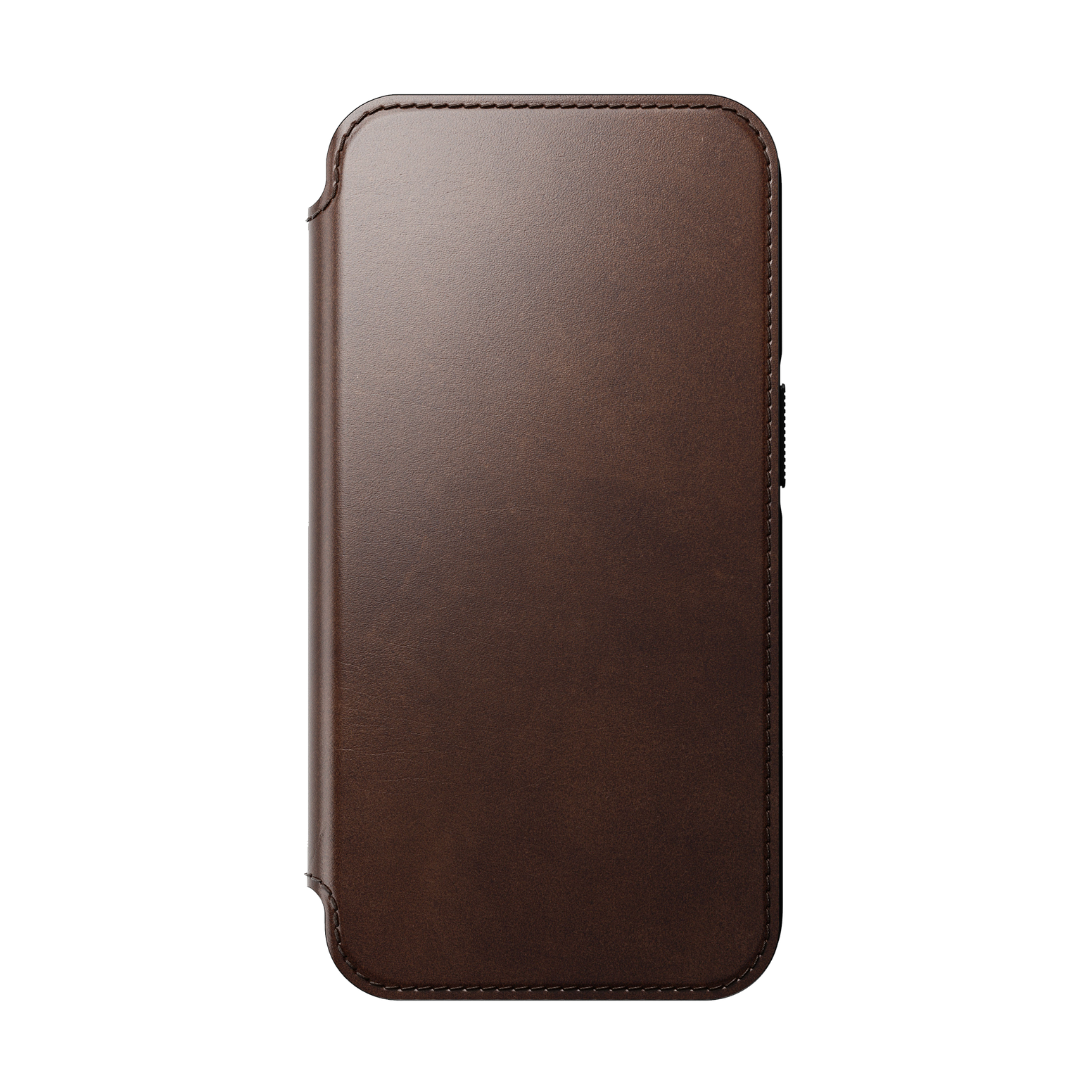 Nomad Modern Folio with Horween Leather for iPhone 14 Pro - Rustic Brown - Discontinued