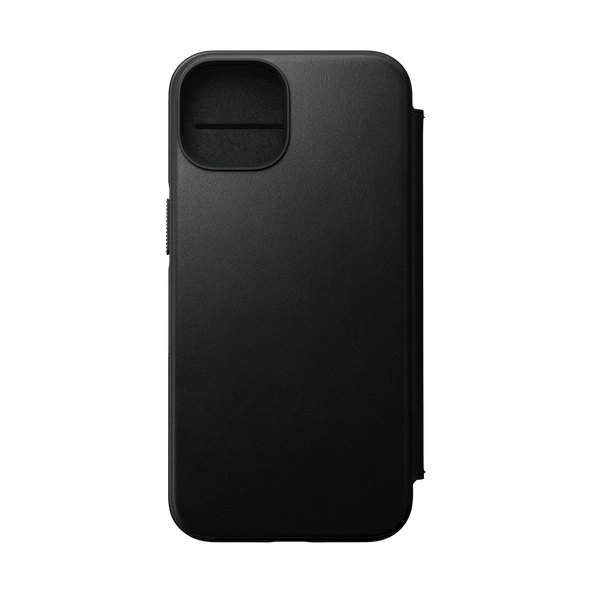 Nomad Modern Leather Folio for iPhone 14 - Black - Discontinued