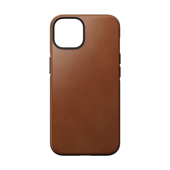 Nomad Modern Leather Case for iPhone 14 - English Tan - Discontinued