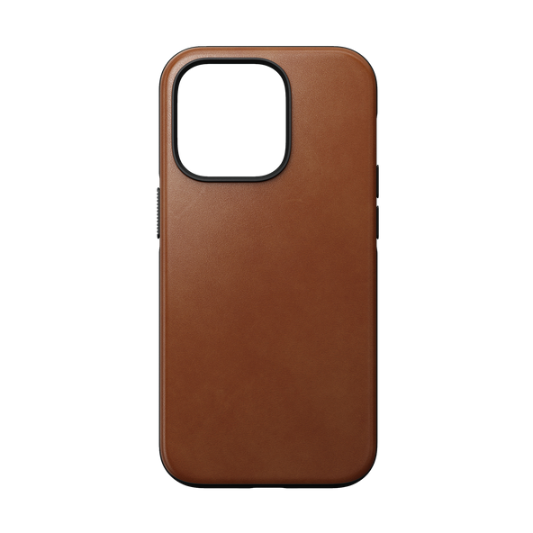Nomad Modern Leather Case for iPhone 14 Pro - English Tan - Discontinued