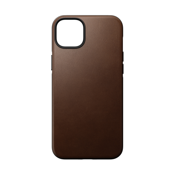 Nomad Modern Leather Case for iPhone 14 Plus - Rustic Brown