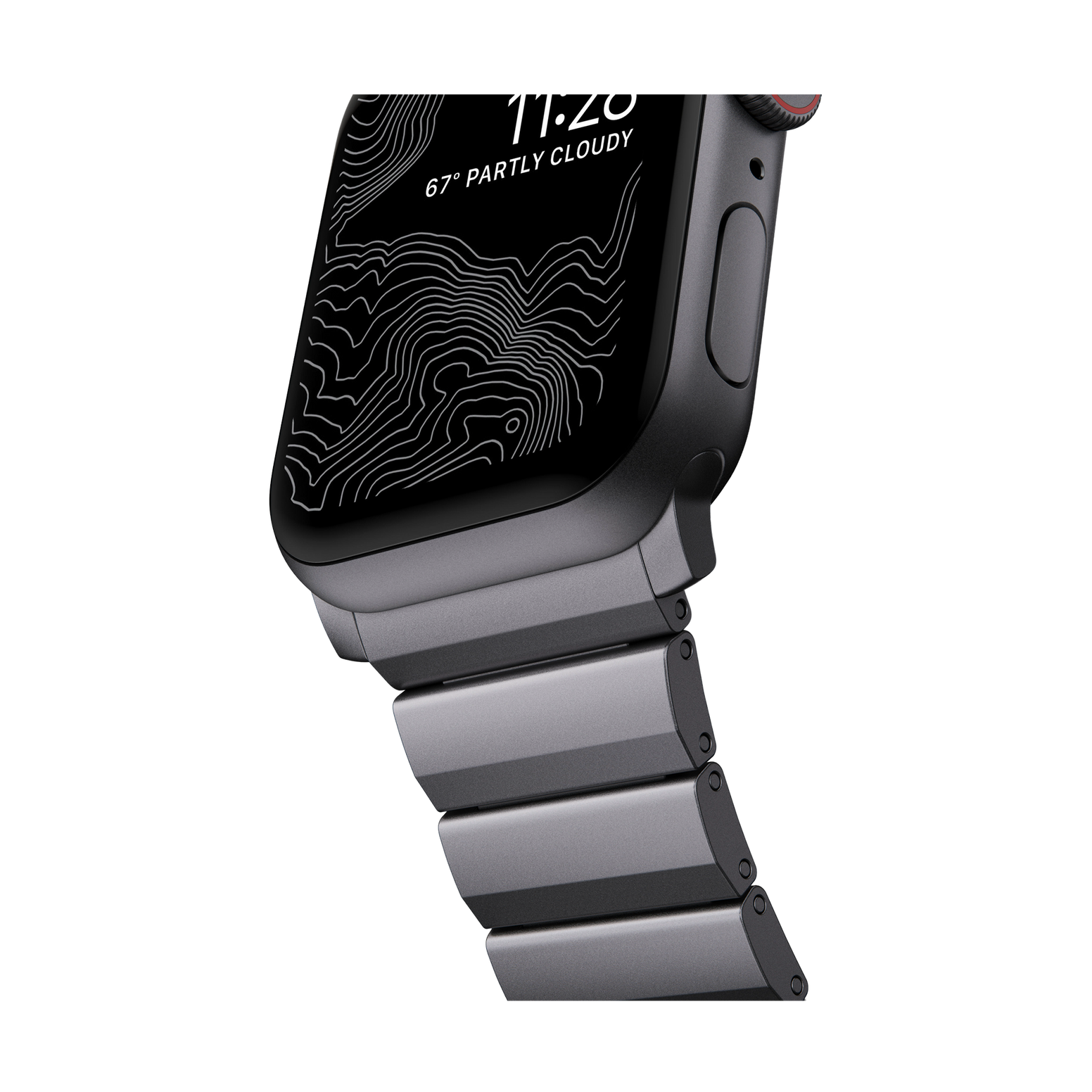 Nomad Aluminium Band - 45/49mm - Space Grey